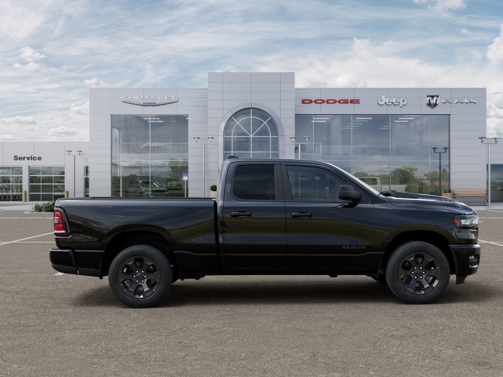 New 2026 Diamond Black Crystal Pearl-Coat Exterior Paint RAM Express image 59