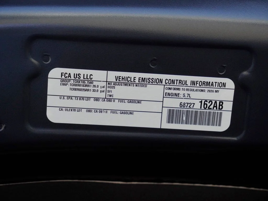 New 2026 Forged Blue Metallic Exterior Paint RAM Big Horn/Lone Star image 32