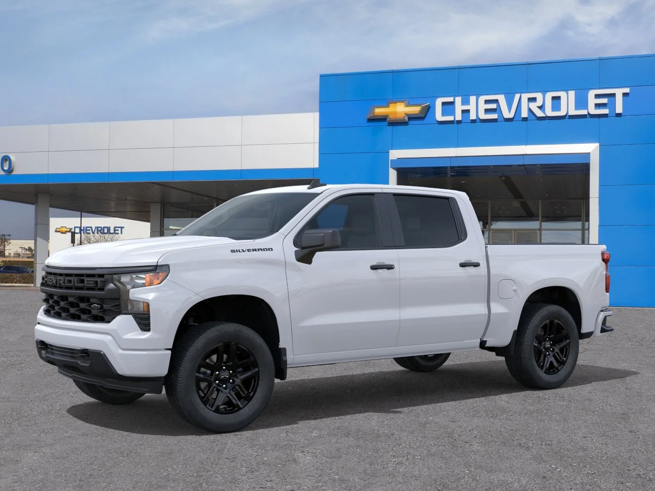 New 2026 Summit White Chevrolet Custom image 2