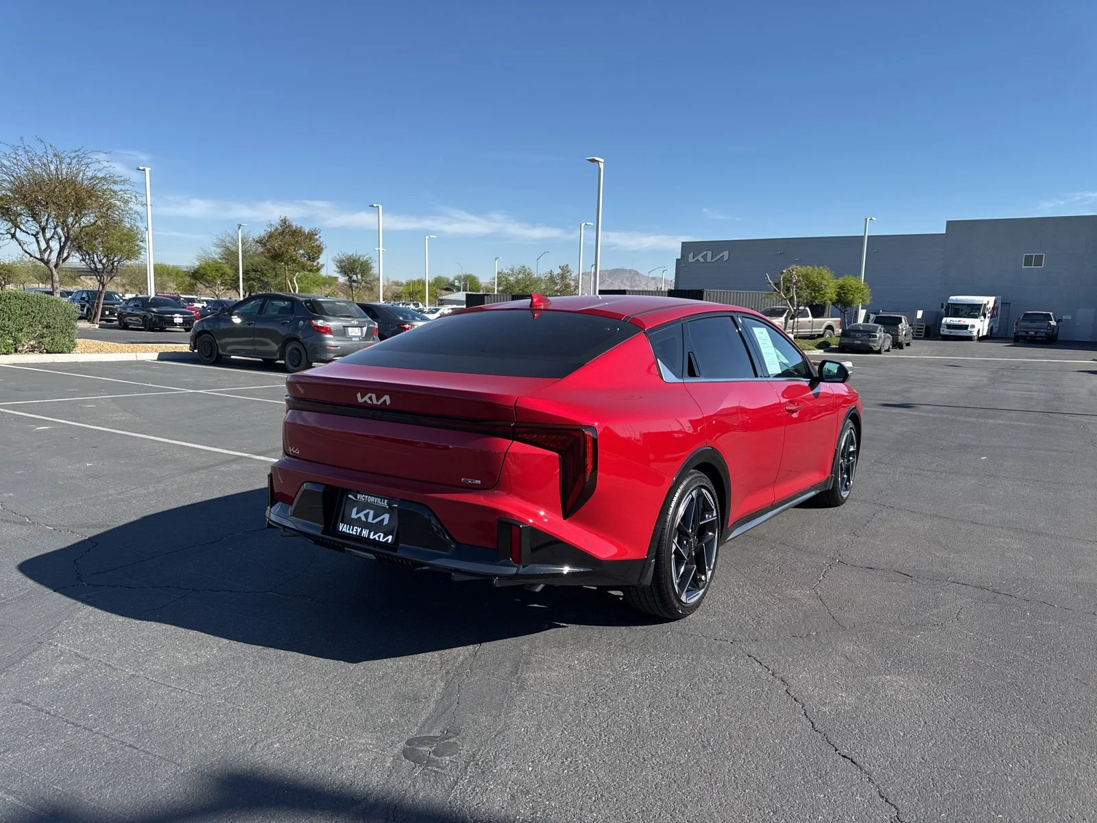 Used 2025 Currant Red Kia GT-Line image 6