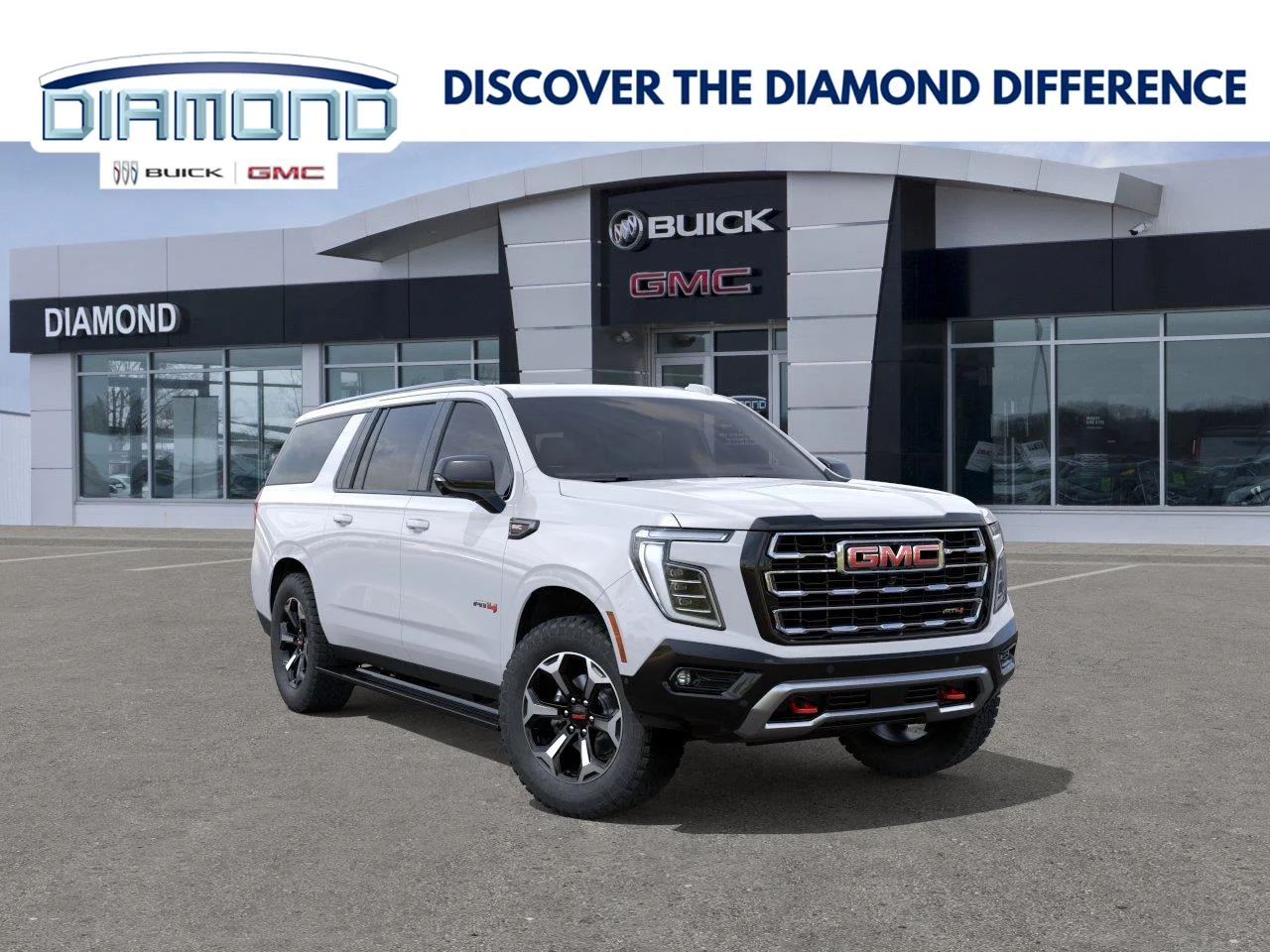 New 2027 Summit White GMC AT4 image 1