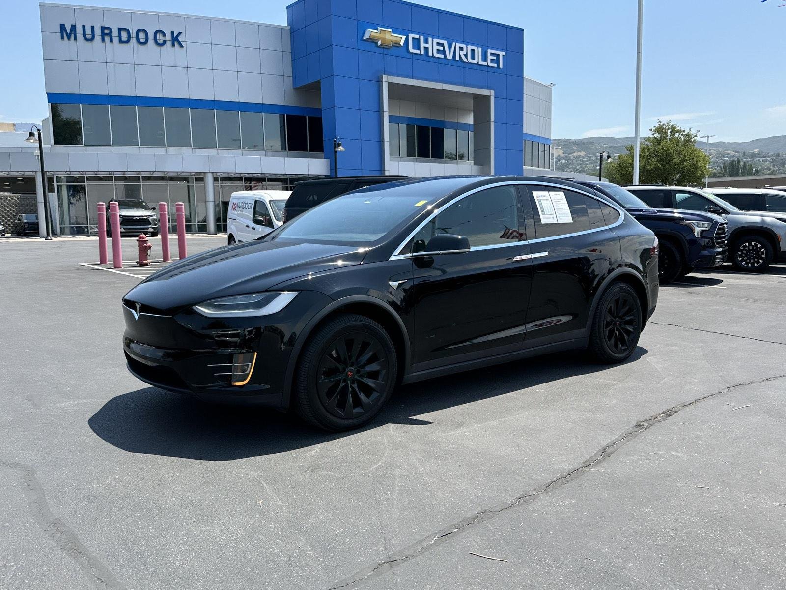Used 2021 Tesla Model X Long Range Plus with VIN 5YJXCBE20MF323676 for sale in Woods Cross, UT