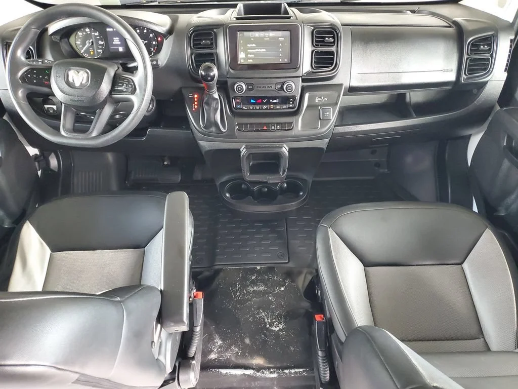 Used 2023 Bright White Clearcoat Ram High Roof image 12