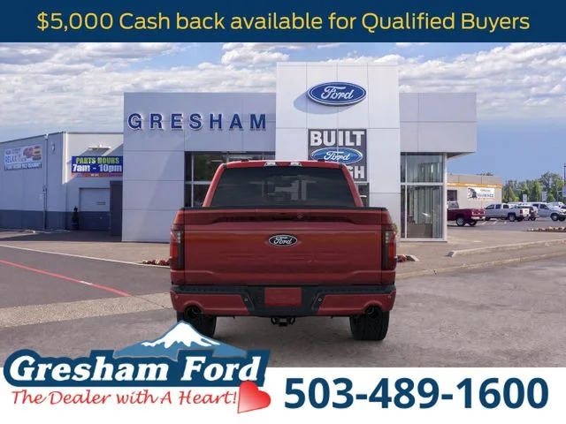 New 2026 Ruby Red Metallic Tinted Clearcoat Ford XLT image 5