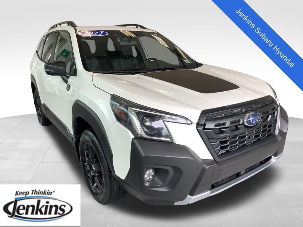 Used 2023 White Subaru Wilderness image 1