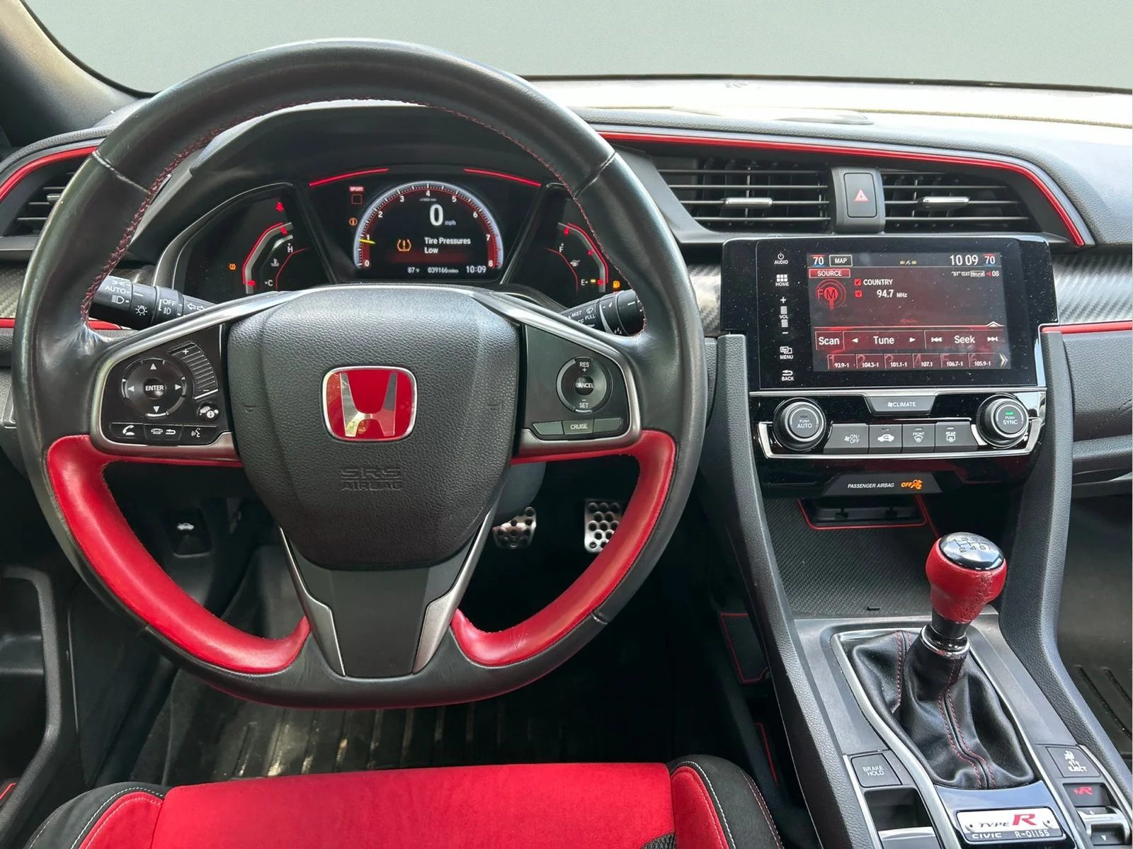 Used 2017 Rallye Red Honda Type R Touring image 24