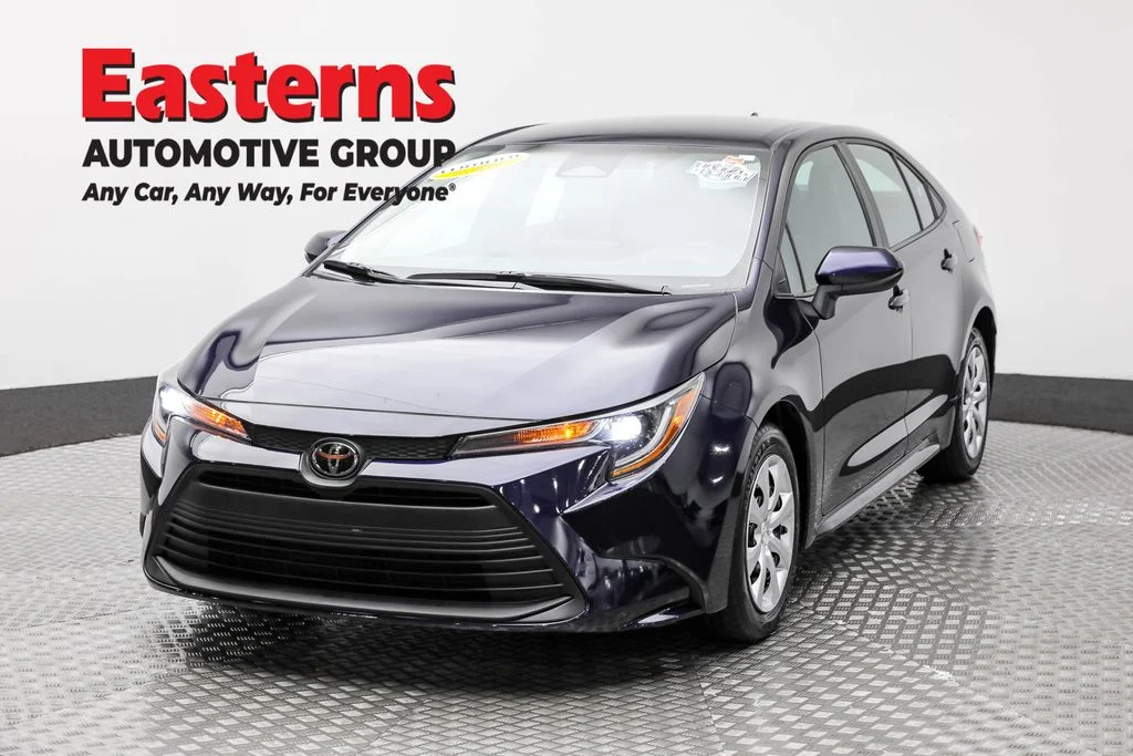 Used 2023 Blue Toyota LE image 1