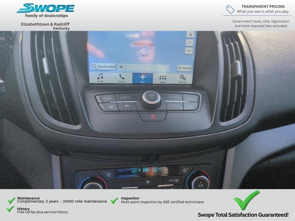 Used 2018 White Platinum Metallic Tri-Coat Ford SEL image 11