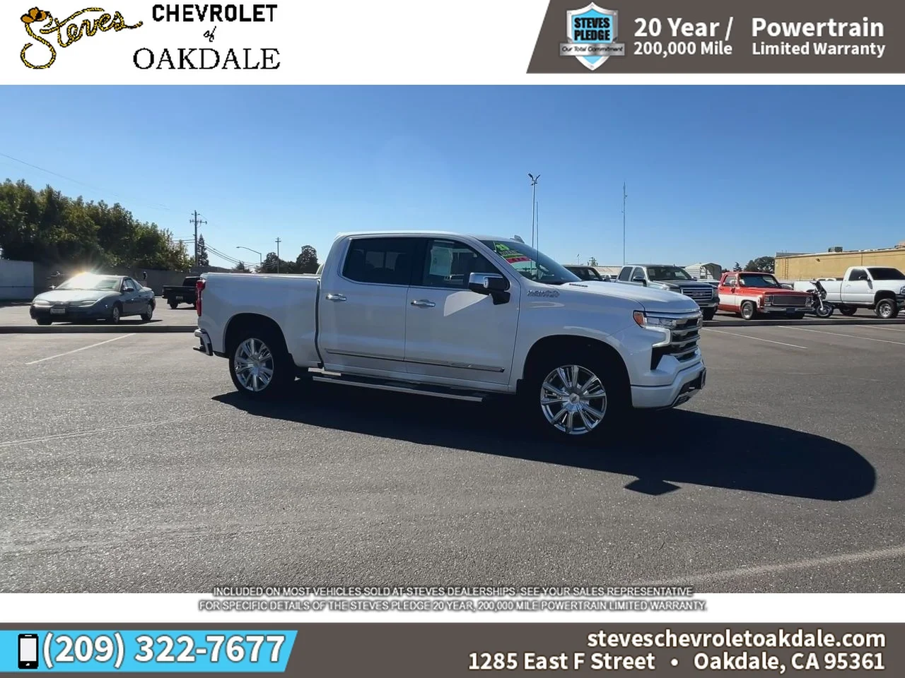 Used 2025 Iridescent Pearl Tricoat Chevrolet High Country image 2