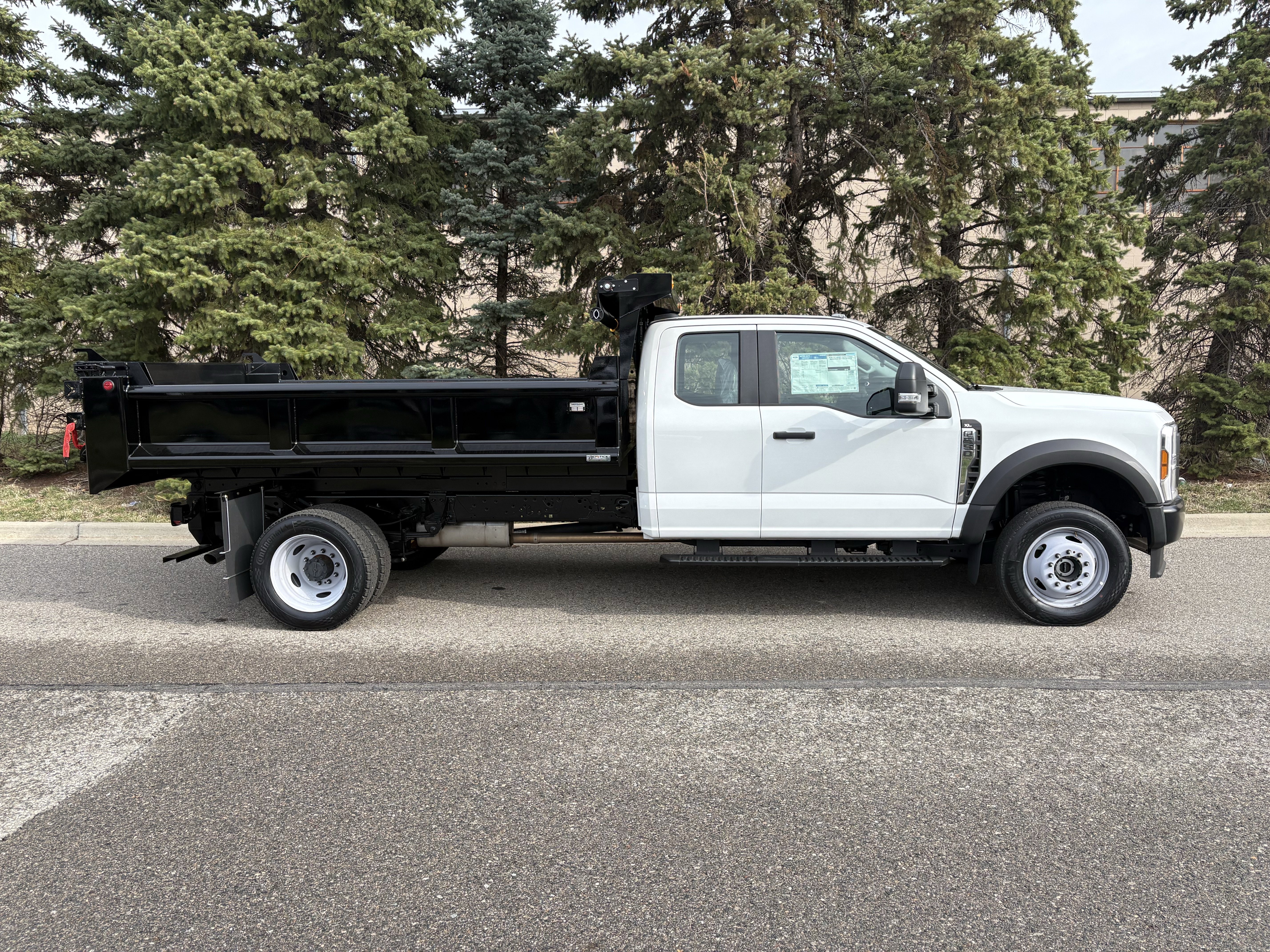 New 2026 Oxford White Ford DUMP BODY image 5