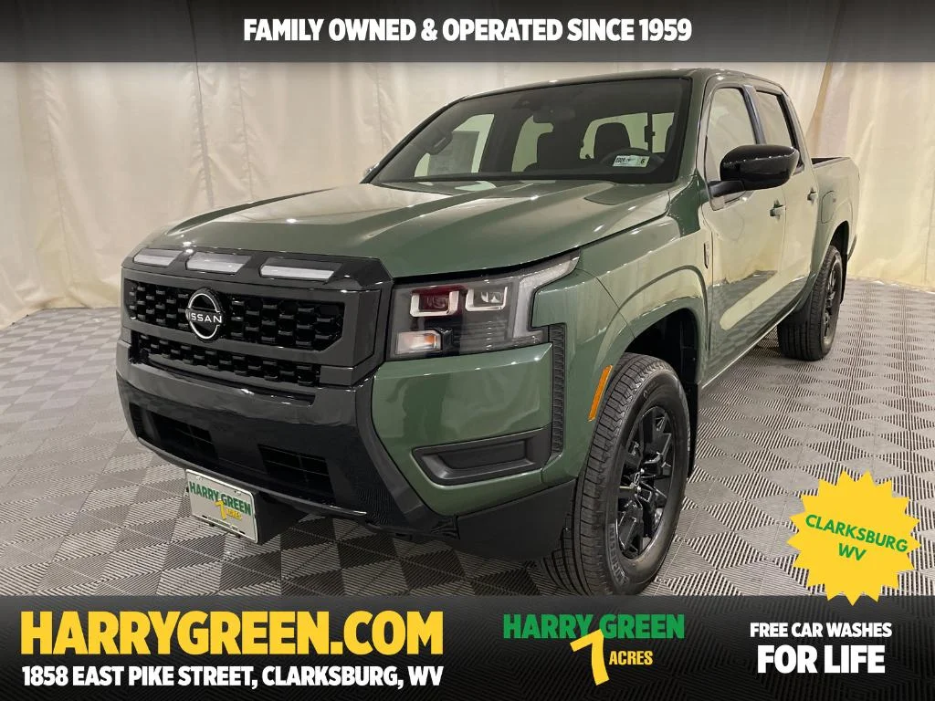 New 2026 Tactical Green Metallic Nissan Crew Cab SV image 1