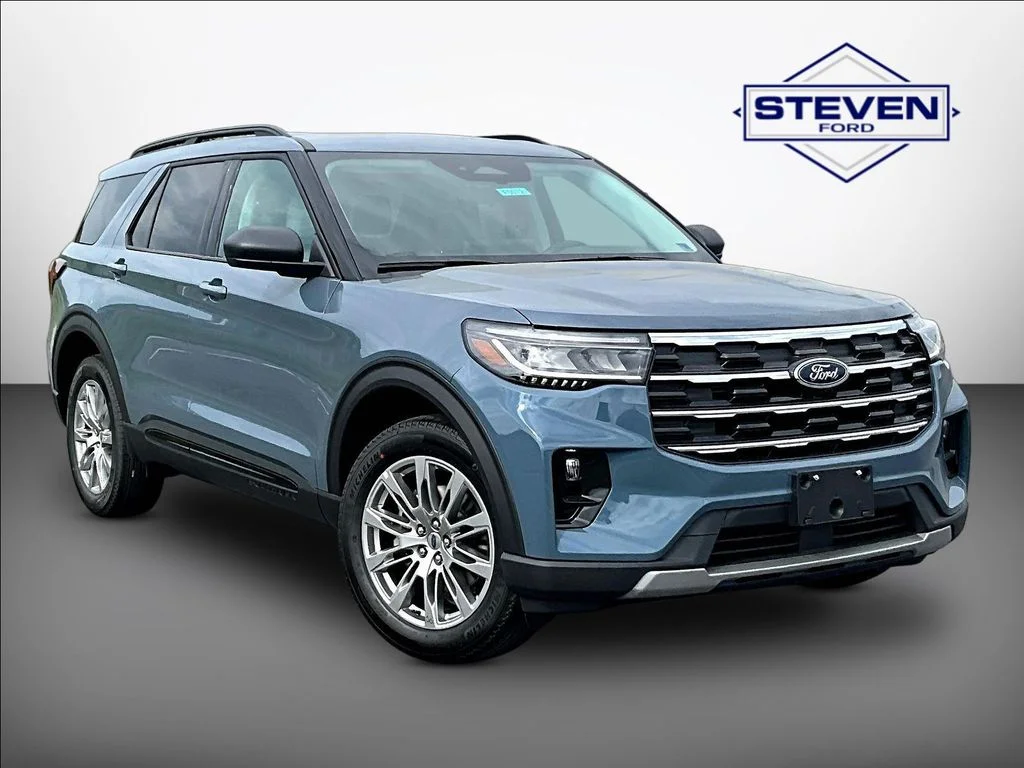 New 2026 Vapor Blue Metallic Ford Active image 1