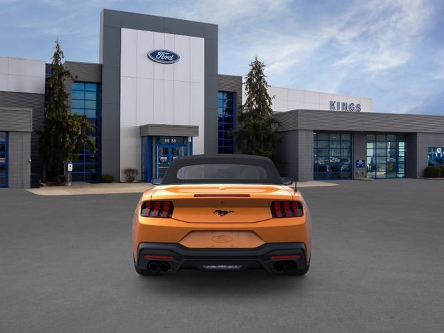 New 2026 Orange Fury Metallic Tri-coat Ford EcoBoost® Premium Convertible image 5