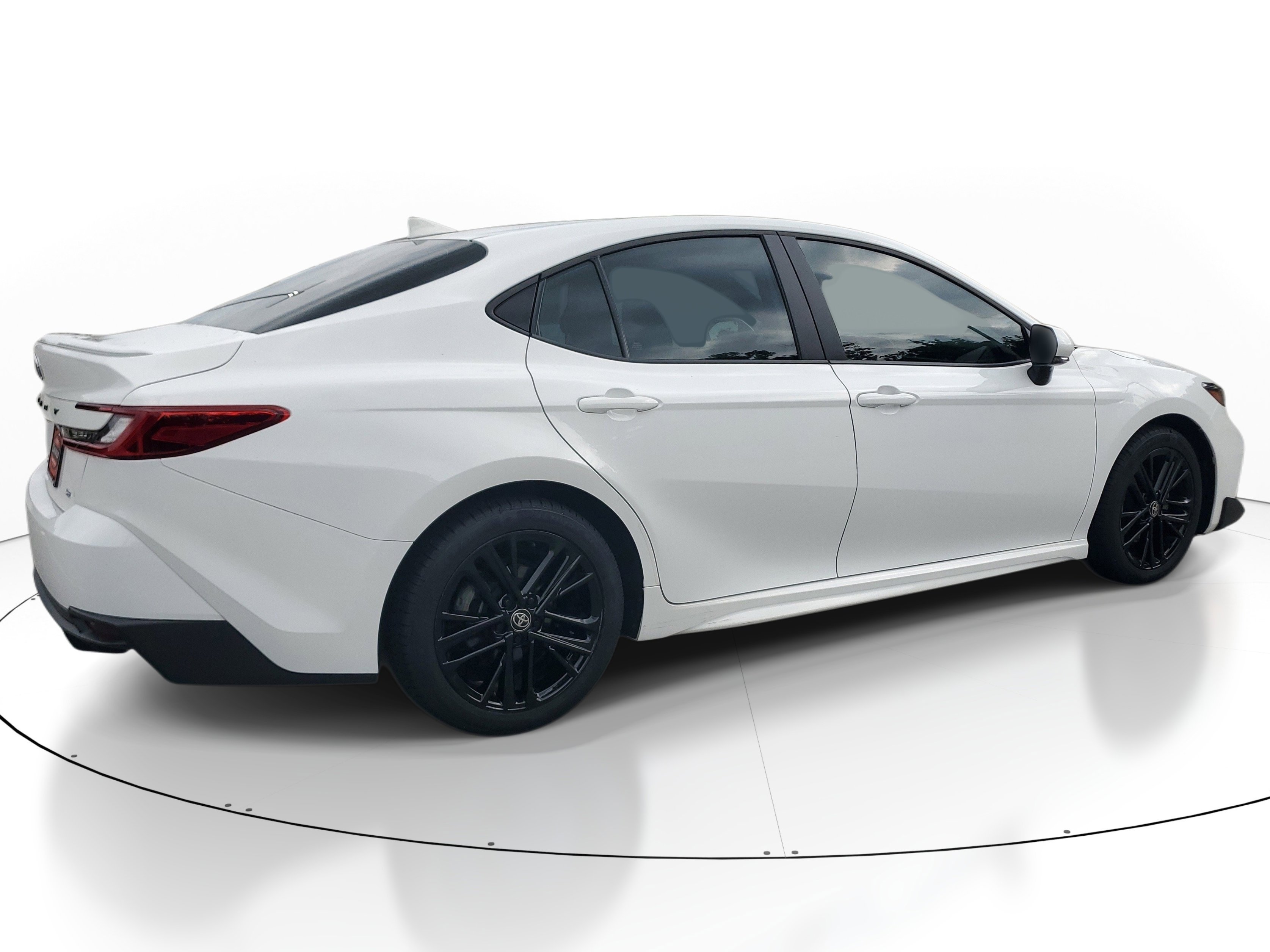 Used 2025 White Toyota SE image 5
