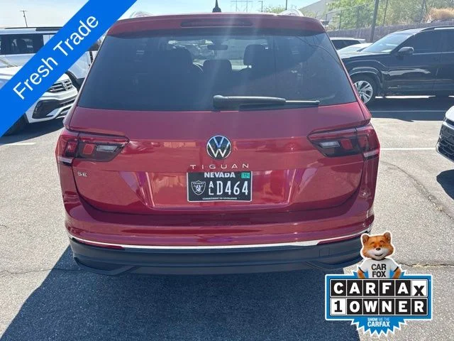 Certified Used 2022 Red Volkswagen 2.0T SE image 4
