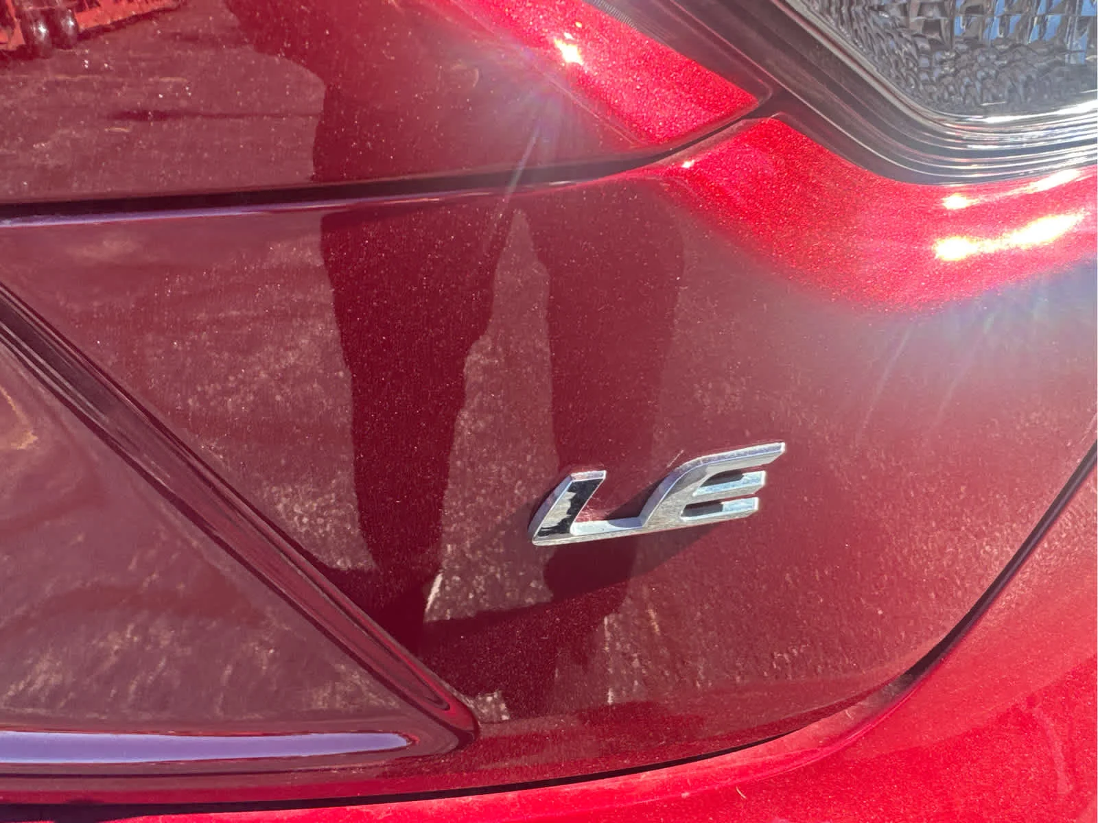 Used 2024 Ruby Flare Pearl Toyota LE image 16