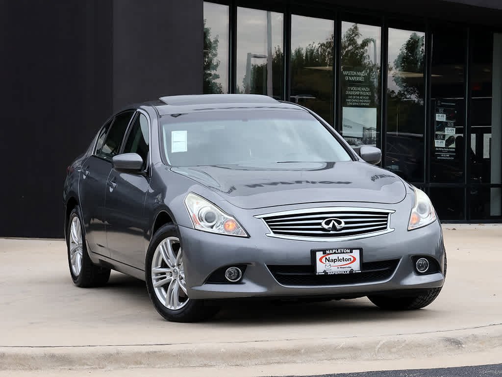 Used 2012 INFINITI G Sedan 37x with VIN JN1CV6AR6CM975911 for sale in Naperville, IL