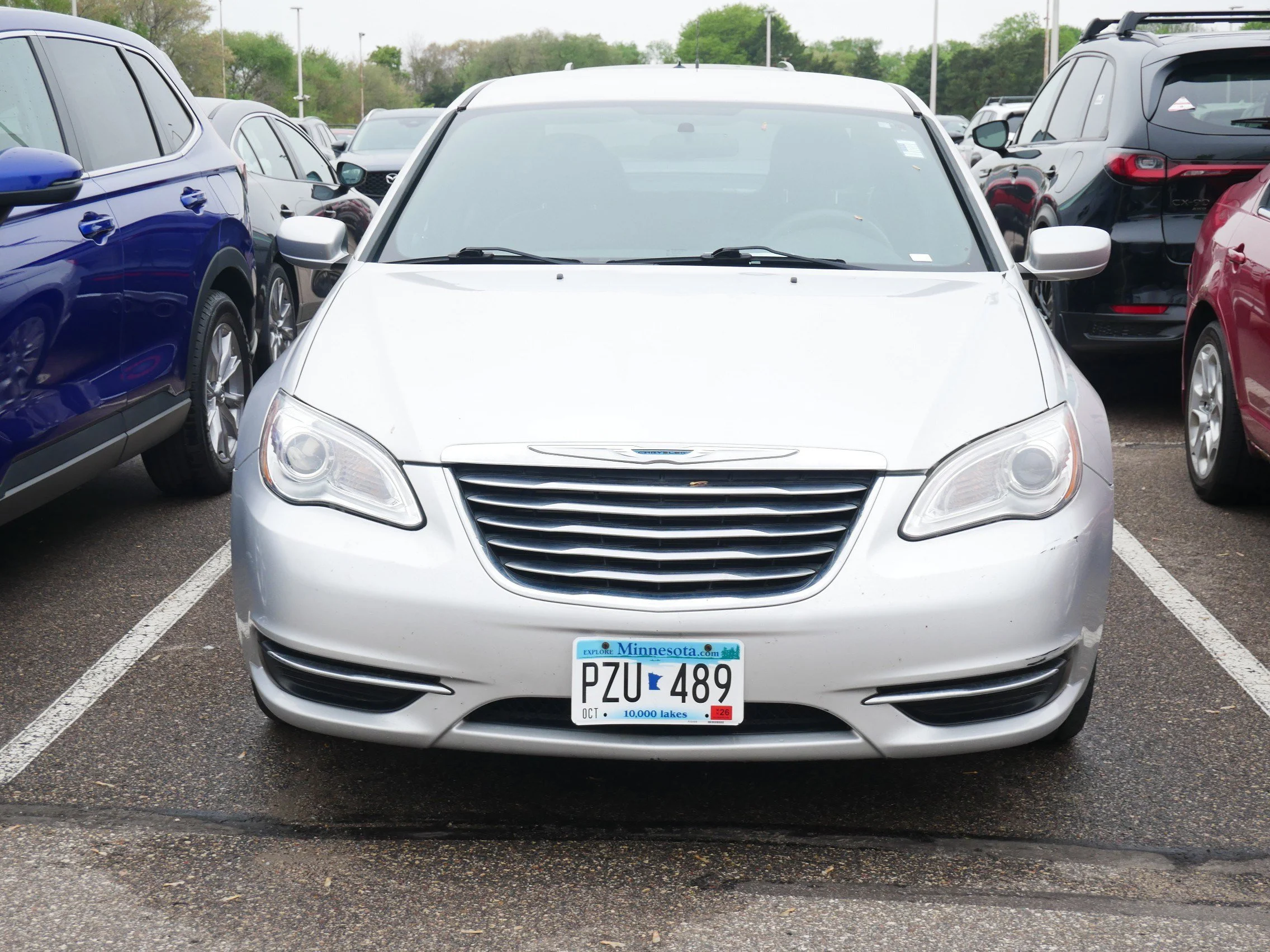Used 2011 Chrysler 200 LX with VIN 1C3BC4FB6BN547784 for sale in Brooklyn Center, Minnesota