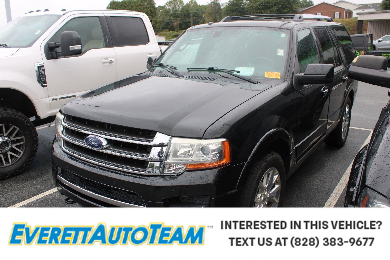 Tuxedo Black Metallic 2015 Ford Expedition SUV / Crossover Four-Wheel Drive
