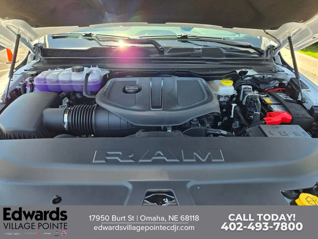 New 2026 Bright White Clear-Coat Exterior Paint RAM Laramie image 30