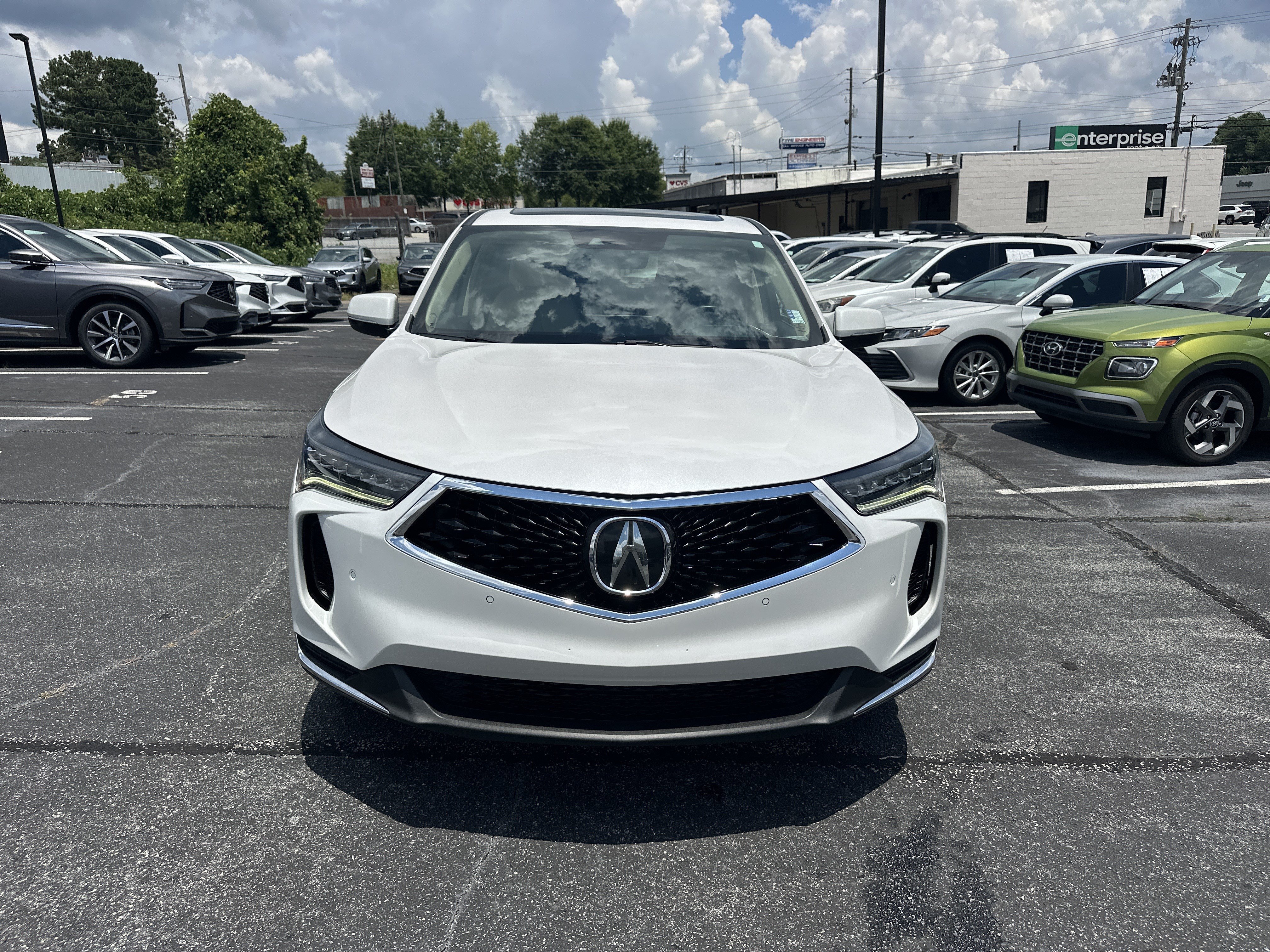 Used 2023 Platinum White Pearl Acura w/Technology Package image 2
