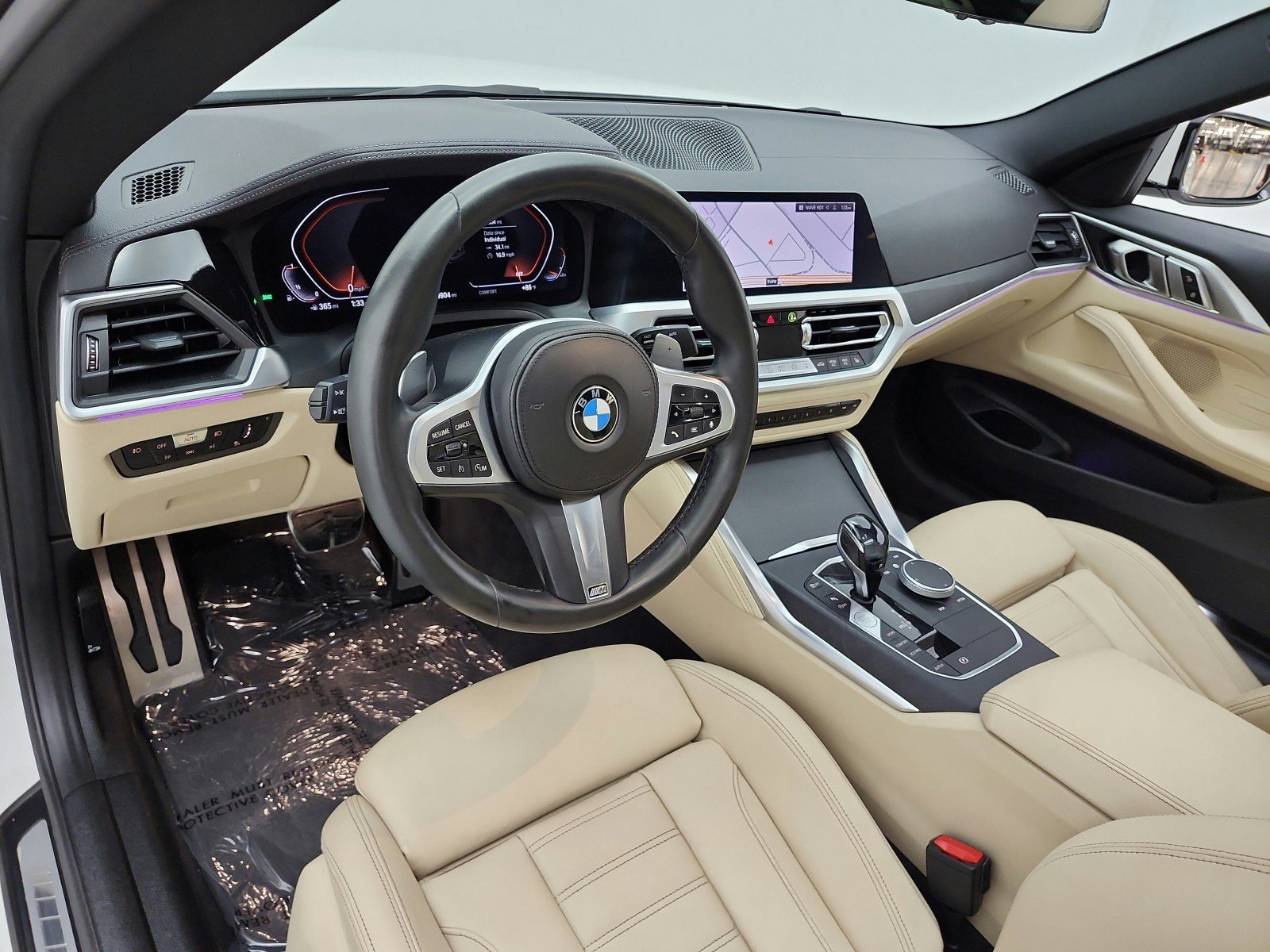 Used 2021 Alpine White BMW 430i Coupe image 9