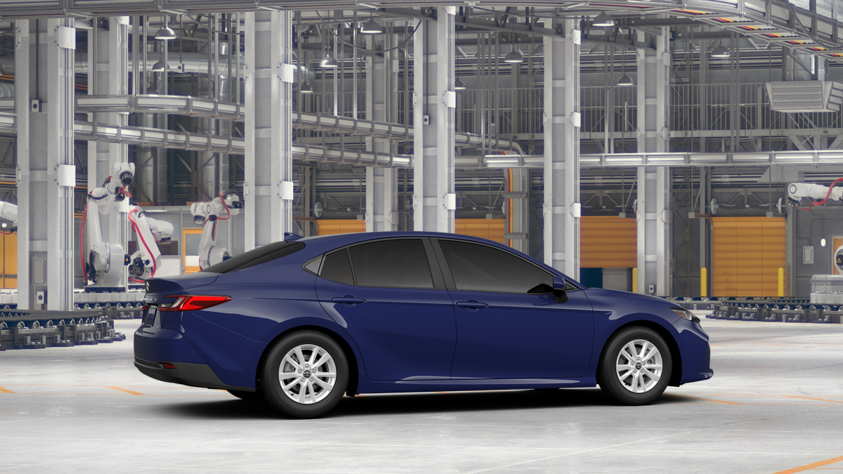 New 2026 Reservoir Blue Toyota LE image 11