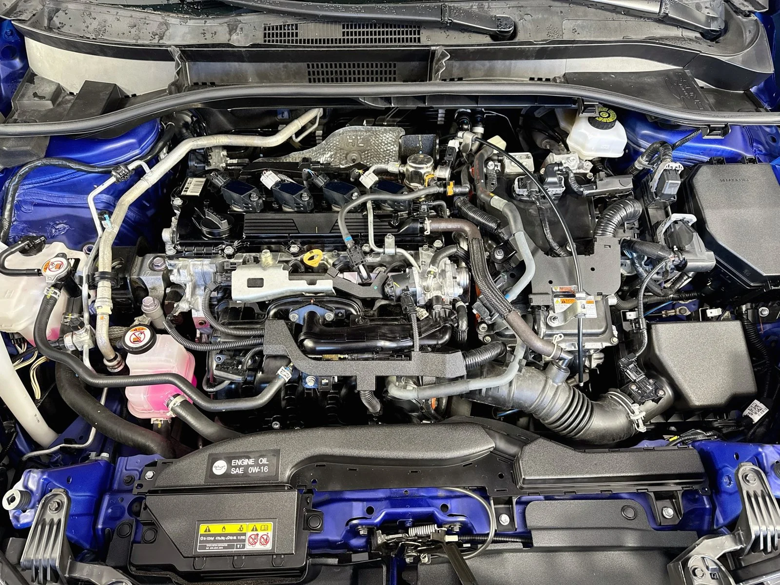 Certified Used 2024 Blue Toyota Hybrid XSE image 30