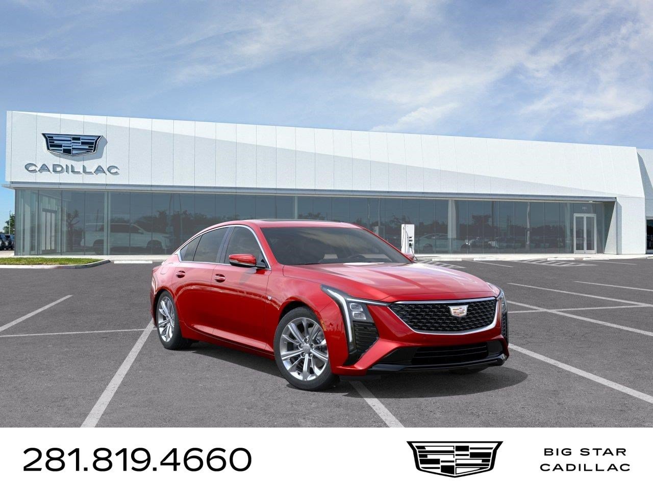 New 2026 Radiant Red Tintcoat Cadillac Premium Luxury image 1