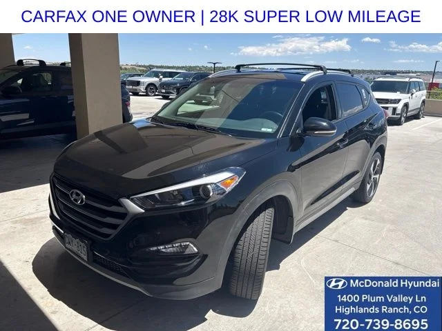 Used 2018 Black Hyundai Sport image 1