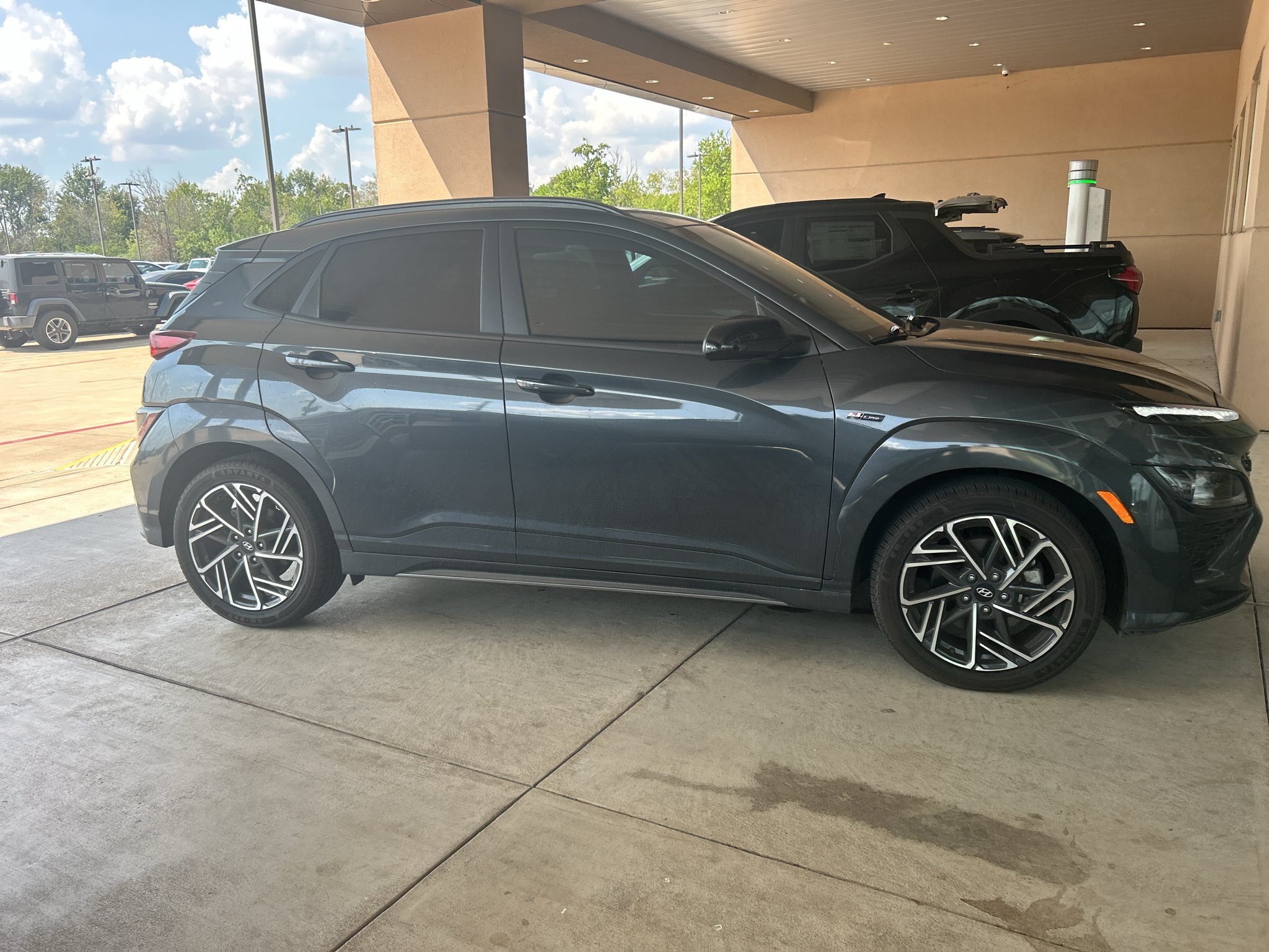 Used 2023 Thunder Gray Hyundai N Line image 6