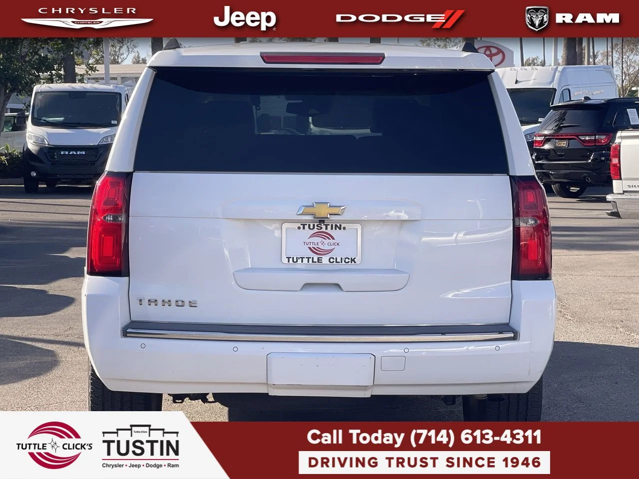 Used 2015 Summit White Chevrolet LTZ image 7
