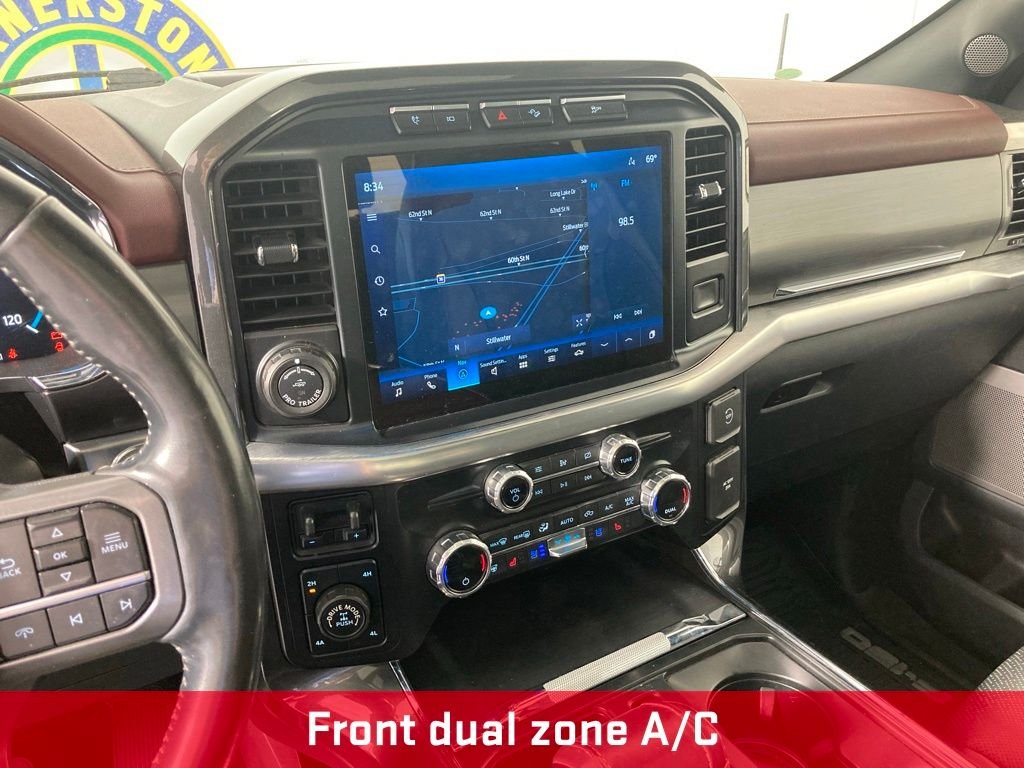 Used 2021 Ford F-150 Lariat with VIN 1FTFW1ED4MFA18191 for sale in Monticello, Minnesota