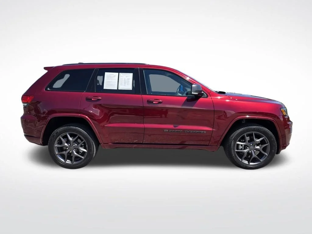 Certified Used 2021 Red Jeep Limited image 2