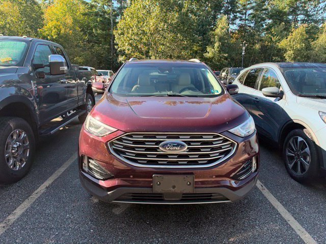 Used 2020 Burgundy Ford Titanium image 2