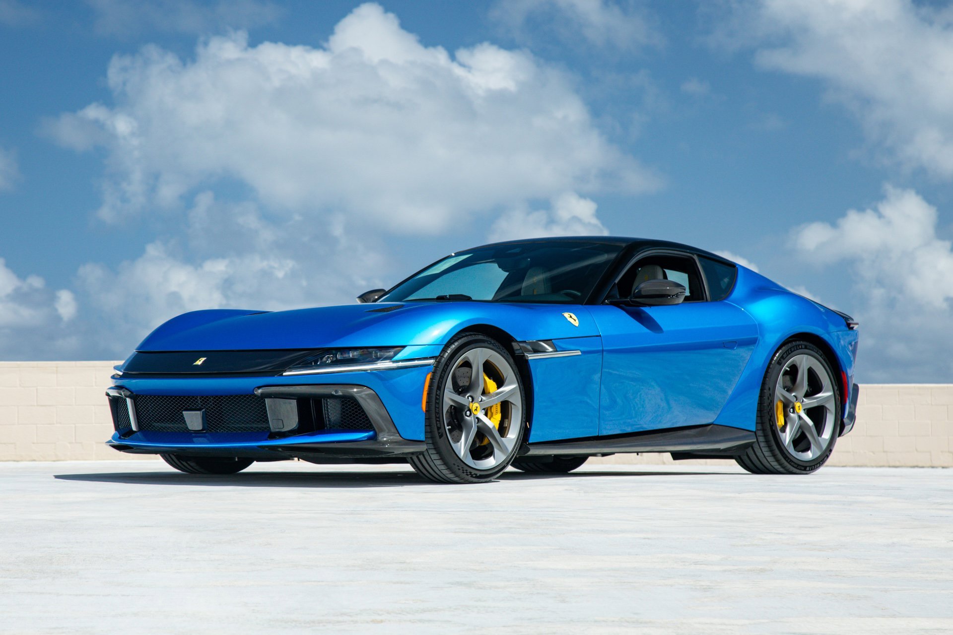 Certified Used 2025 Blue Ferrari  image 7