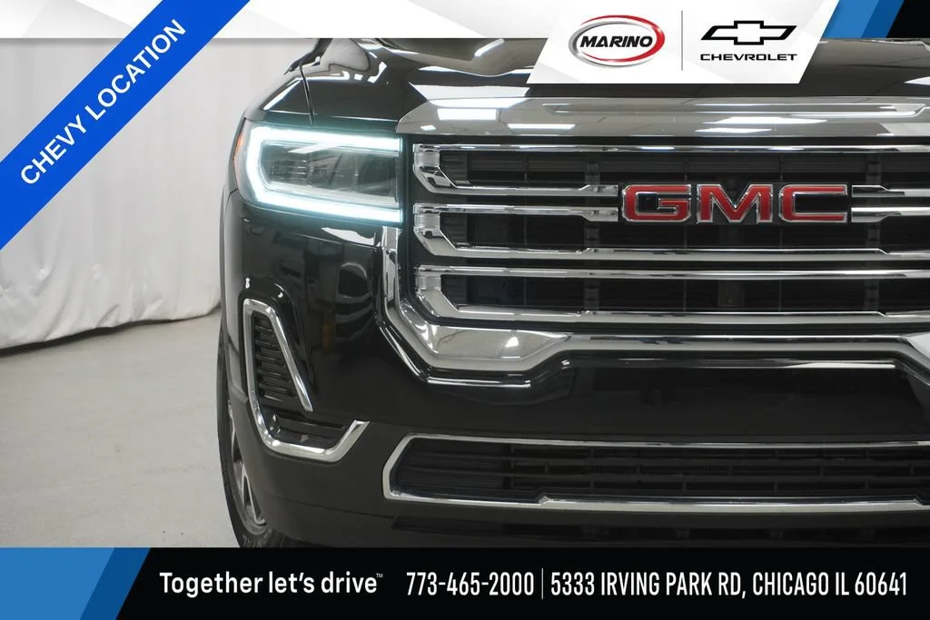 Used 2023 Ebony Twilight Metallic GMC SLE image 38