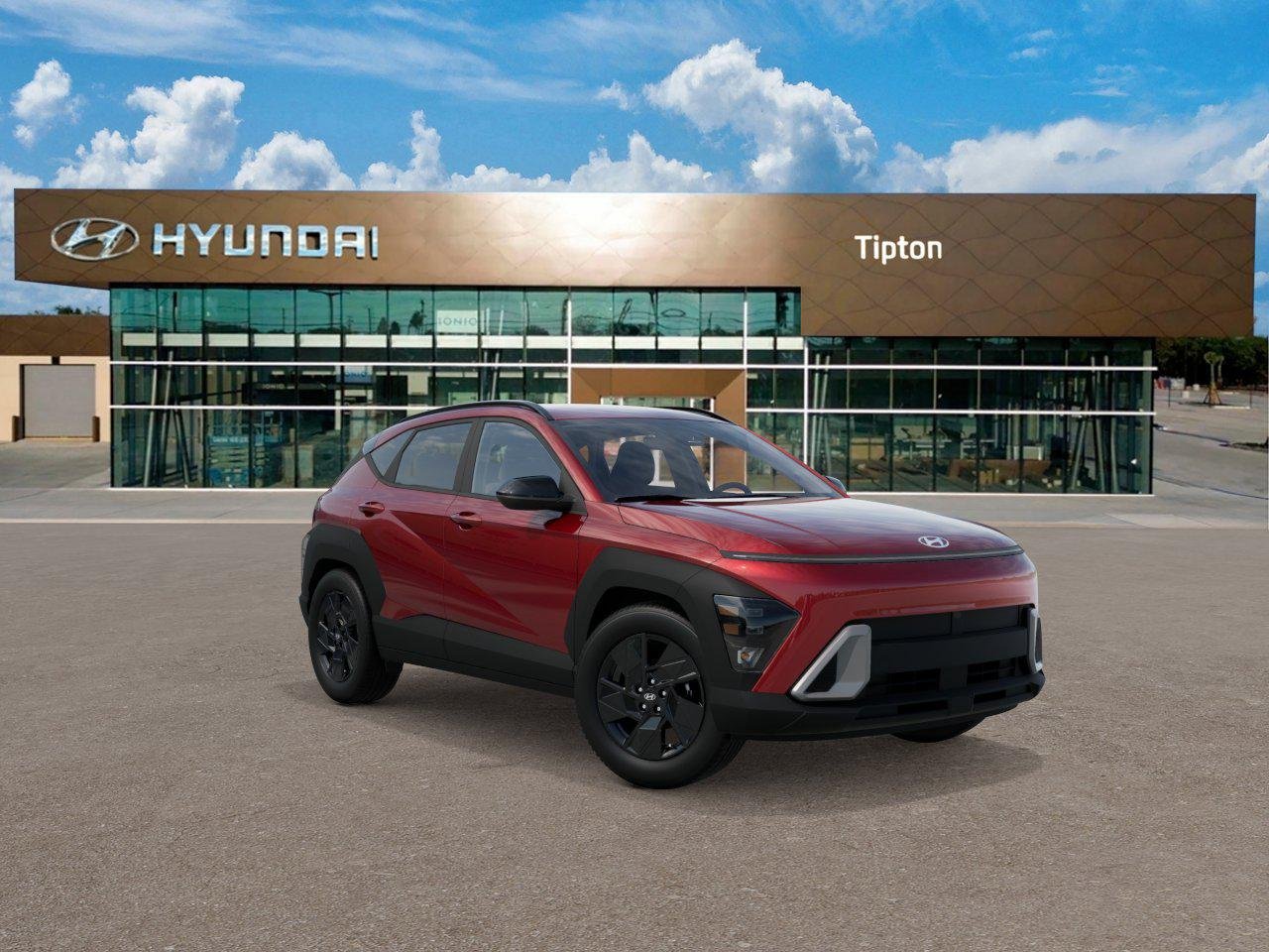 New 2026 Ultimate Red Metallic Hyundai SEL Sport FWD image 2
