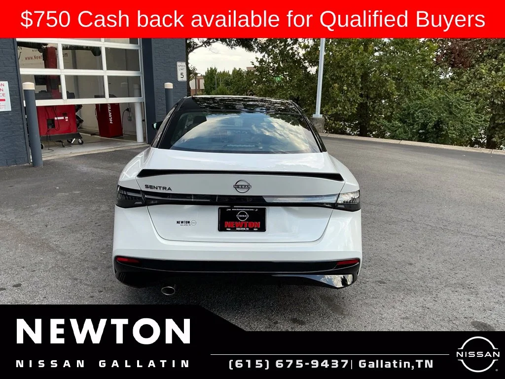 New 2027 Aspen White TriCoat / Super Black Two-tone Nissan SR image 9