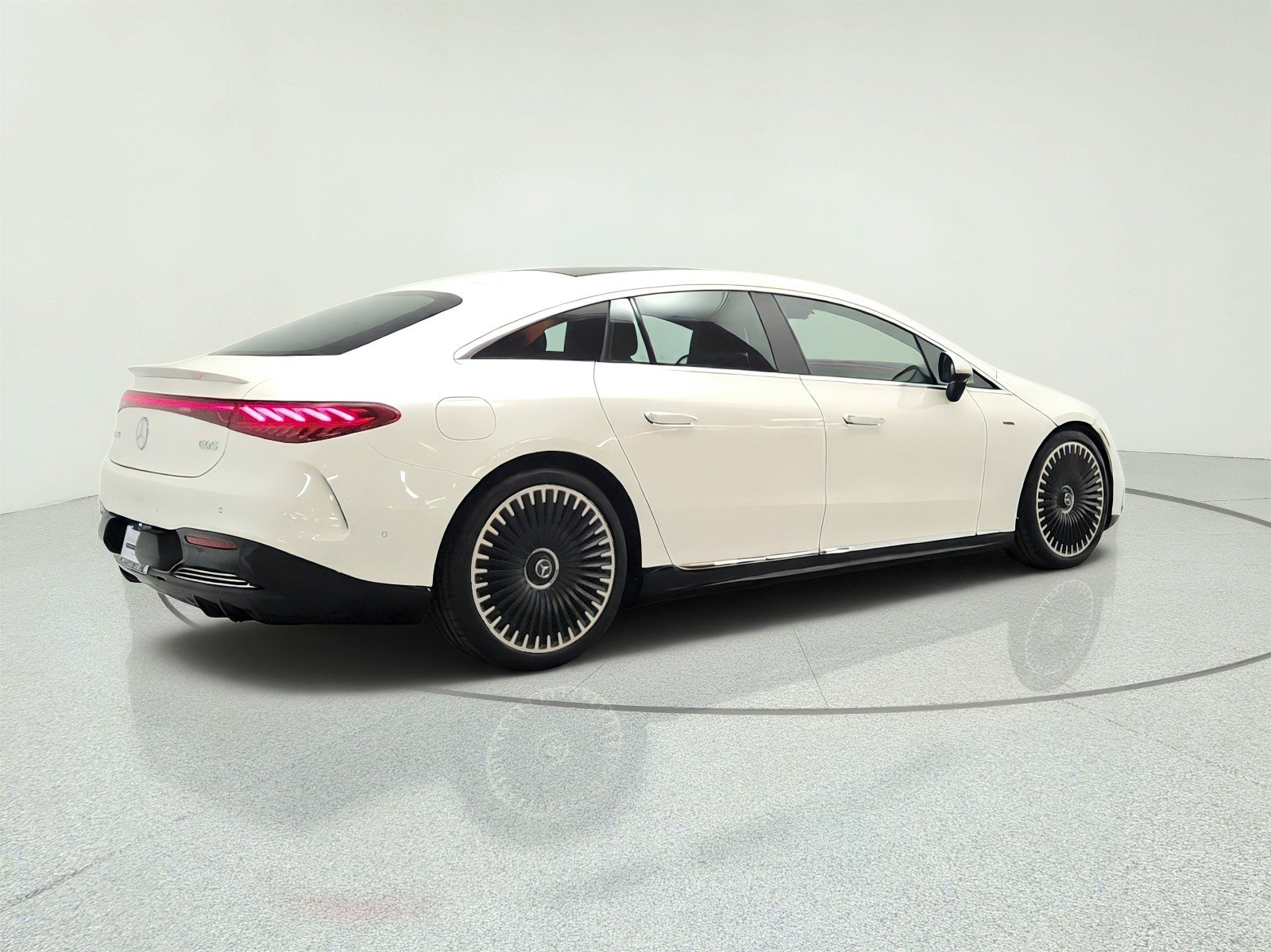 Certified Used 2023 MANUFAKTUR Diamond White Mercedes-Benz AMG® EQS 4MATIC+ Sedan image 5