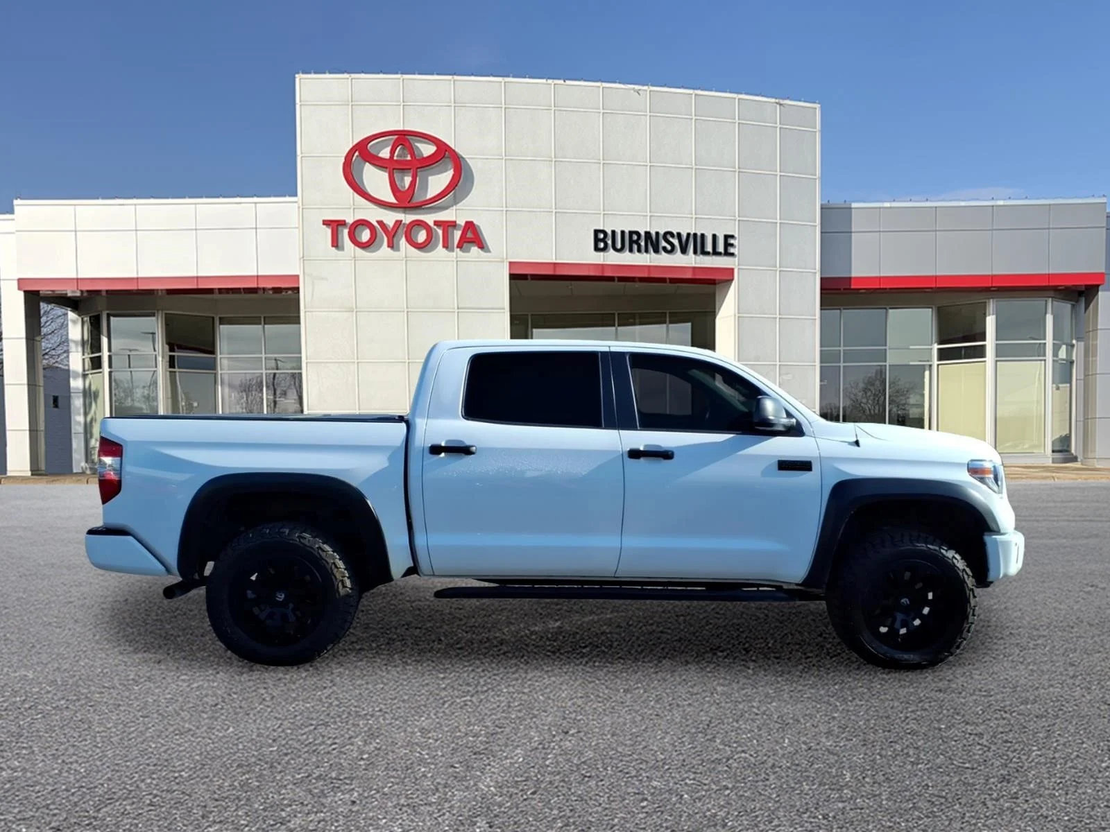 Certified 2018 Toyota Tundra Platinum with VIN 5TFAY5F11JX678100 for sale in Burnsville, Minnesota