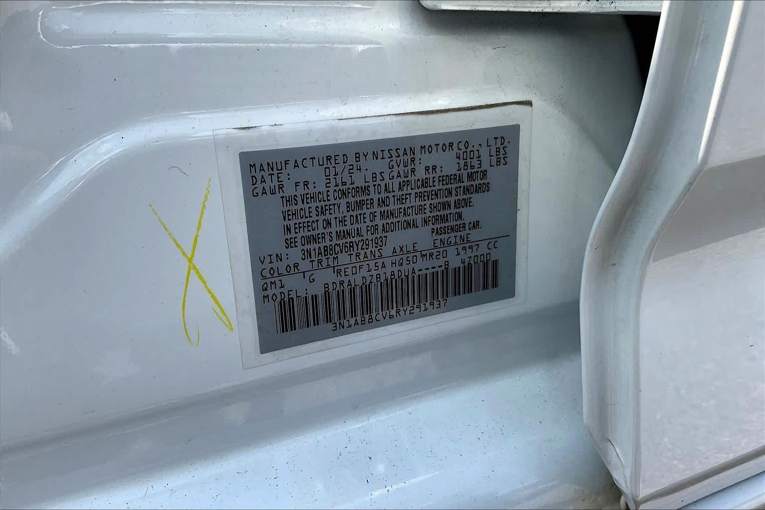 Used 2024 Fresh Powder Nissan SV image 33