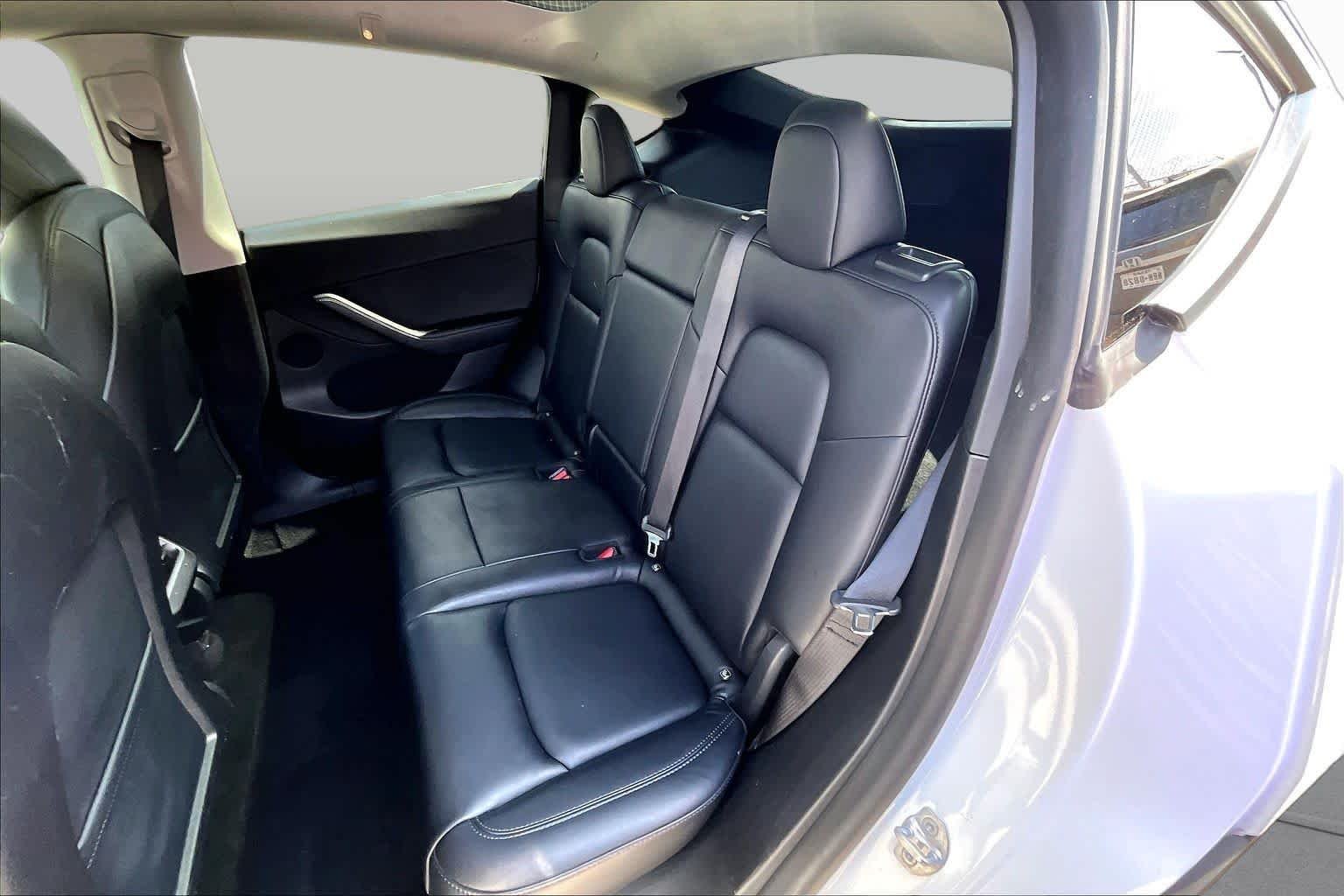 Used 2021 Pearl White Multi-Coat Tesla Long Range image 22