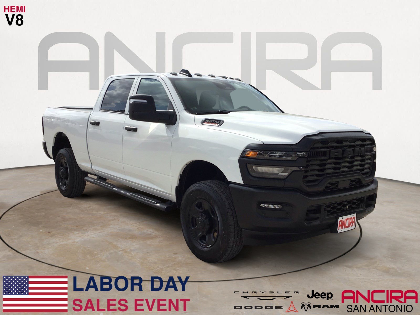 New 2026 Bright White Clearcoat RAM Tradesman image 1