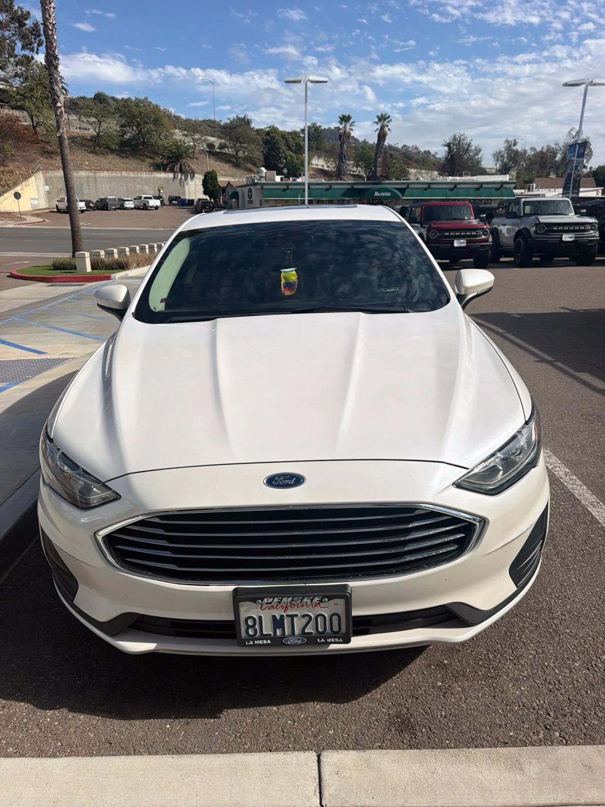 Used 2019 White Ford SE image 2