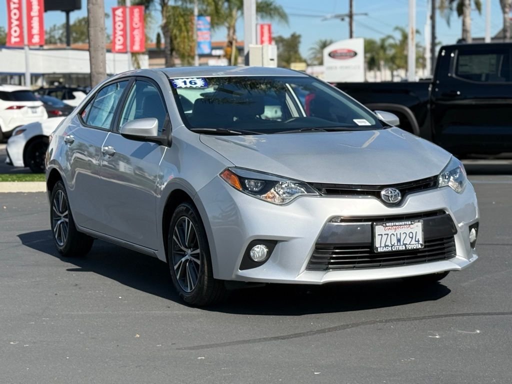 Used 2016 Toyota Corolla LE Plus with VIN 5YFBURHE0GP565995 for sale in Westminster, CA