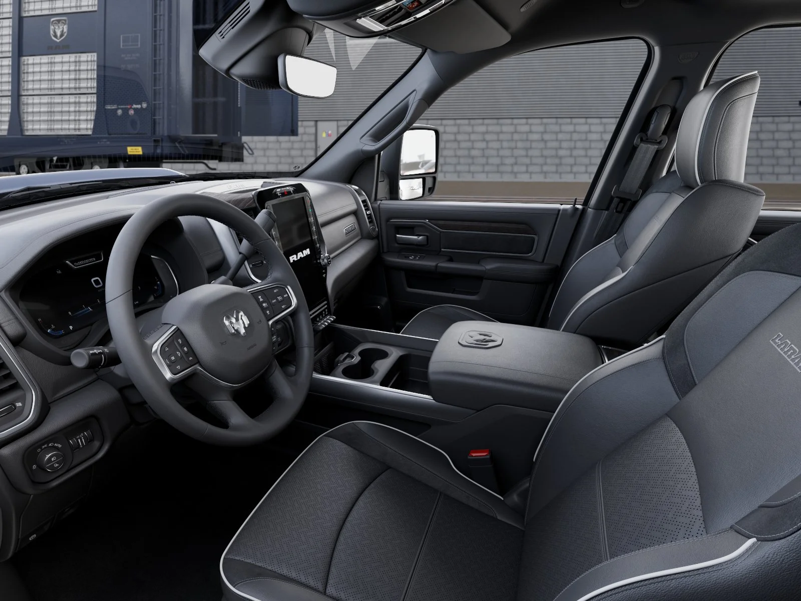 New 2026 Forged Blue Metallic Exterior Paint RAM LARAMIE image 22