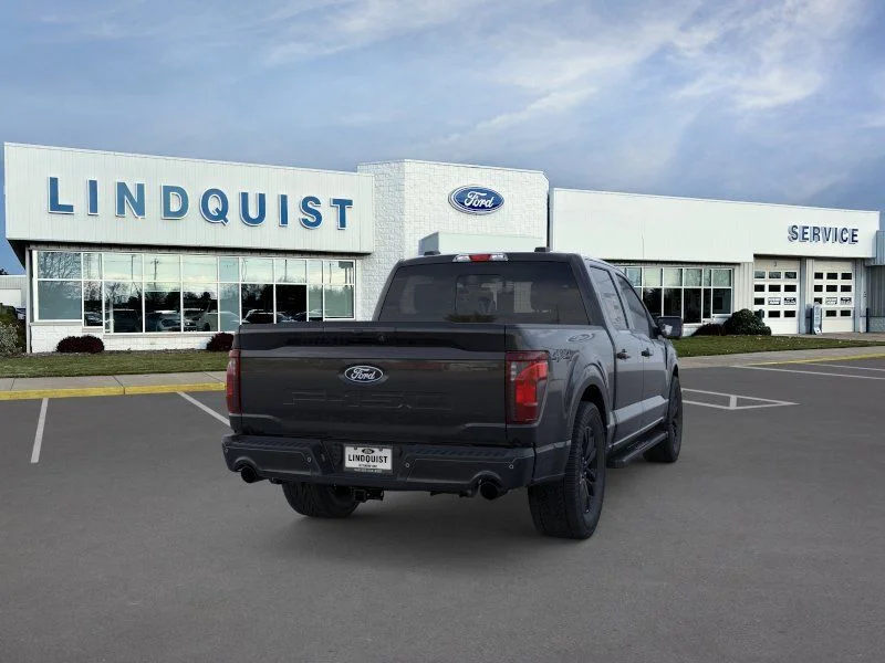 New 2026 Agate Black Metallic Ford XLT image 8