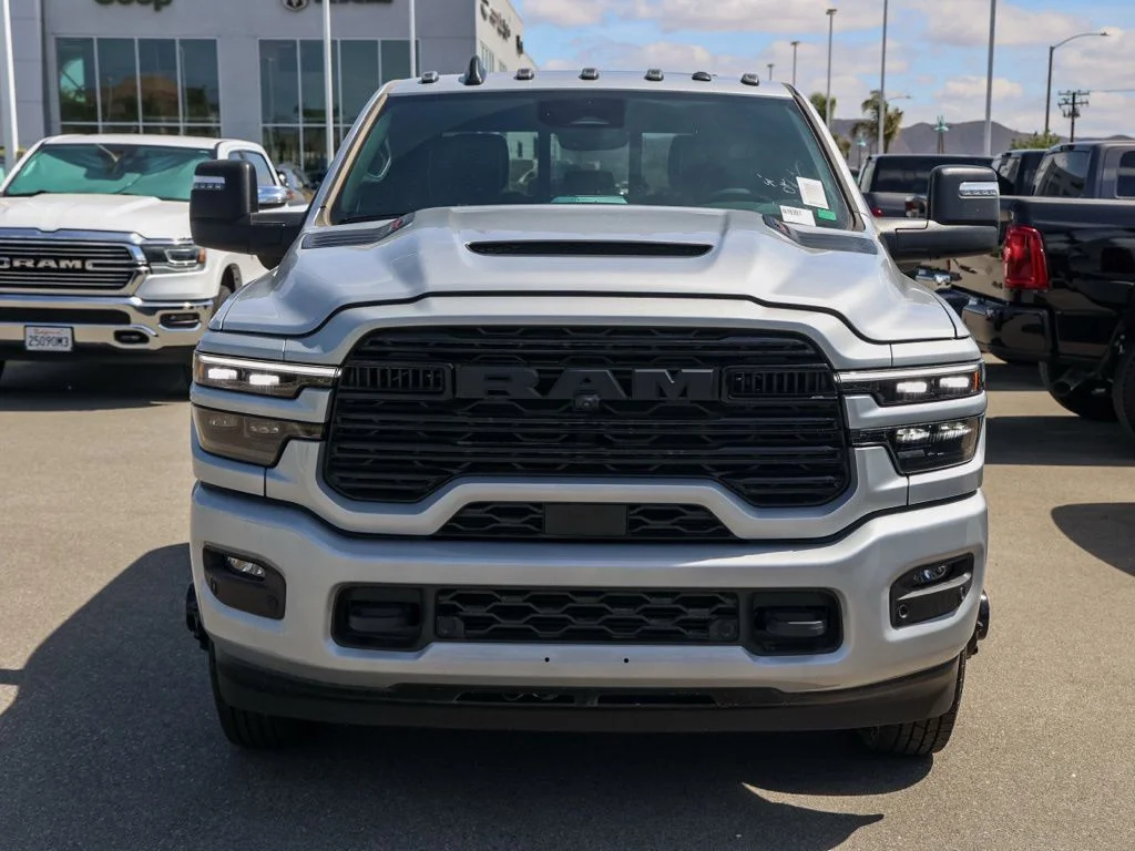 New 2026 Silver-Zynith Exterior Paint RAM Laramie Night Edition image 8