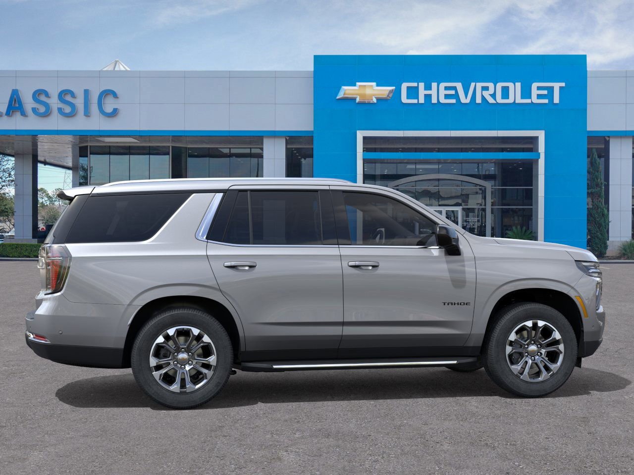 2026 Chevrolet Tahoe LS Gray at Classic Elite Chevrolet Hwy 6